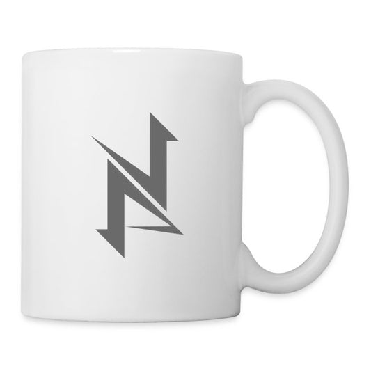 Dimitris Nezis logo (white mug)